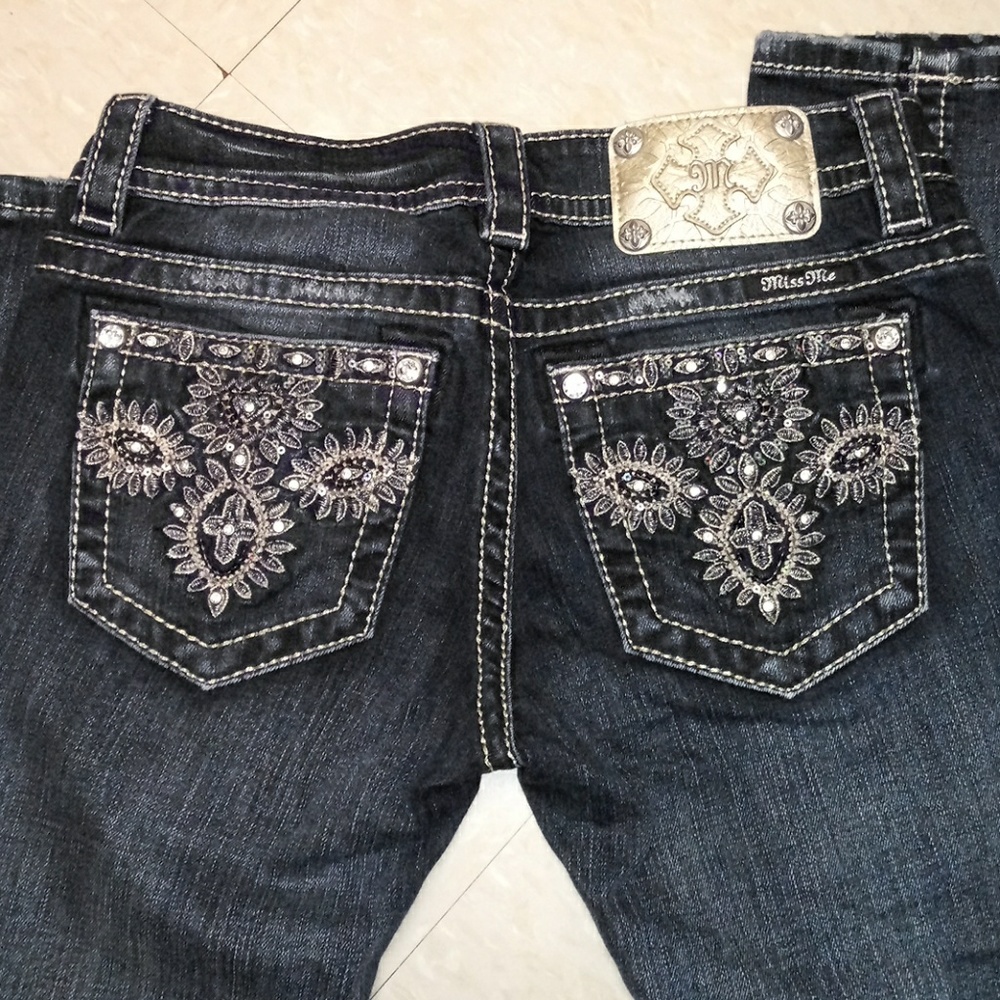 Miss Me Slim Boot Cut Jeans